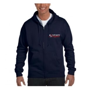MSK Full Zip Hoodie Navy